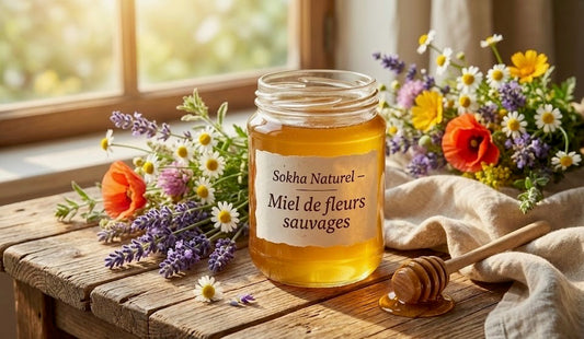Miel de fleurs sauvages brut